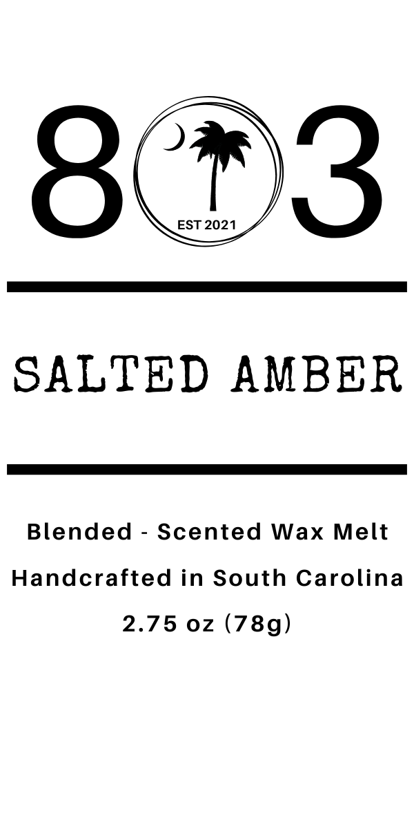 Salted Amber Wax Melt