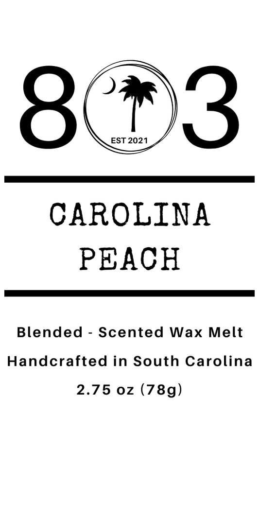 Carolina Peach Wax Melt