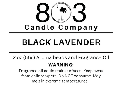 Black Lavender Aroma Beads